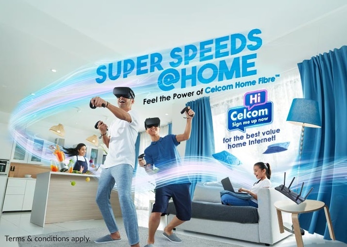 Celcom Home Fibre 500Mbps