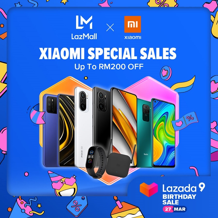 Xiaomi Special Sales Lazada Malaysia Birthday
