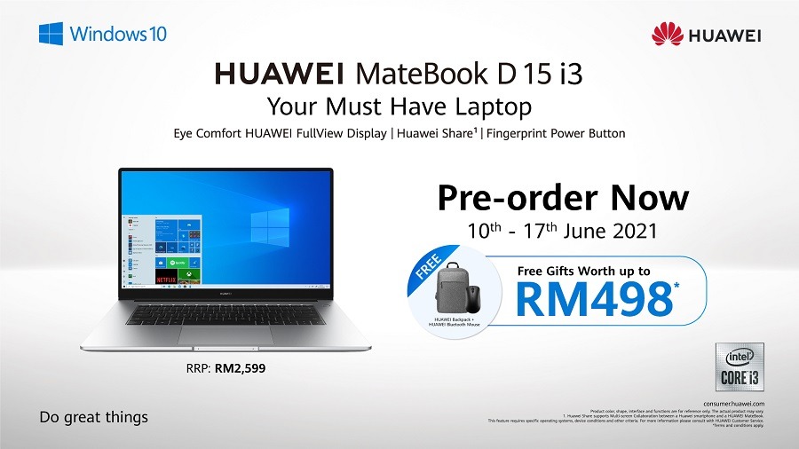 HUAWEI MateBook D15
