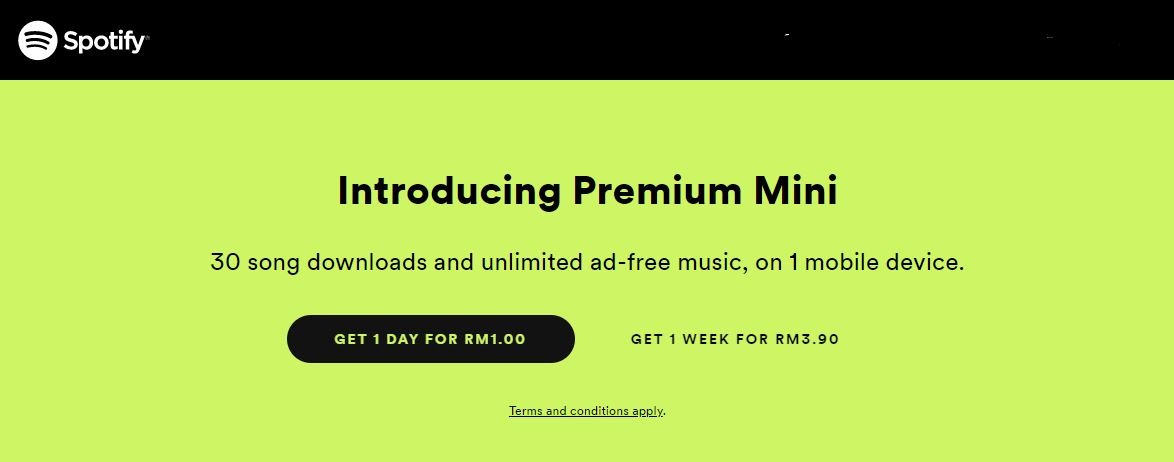Spotify Premium Mini
