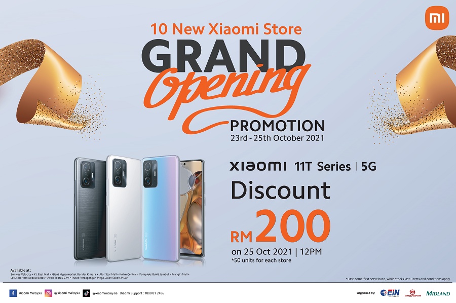 Xiaomi Grand Opening Promo