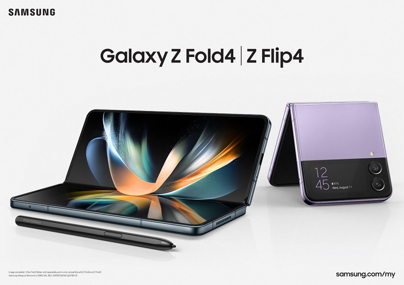 Samsung Galaxy Z Fold4 5G & Samsung Galaxy Z Flip4 5G