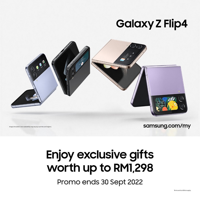 Samsung Galaxy Z Flip4 5G Promo