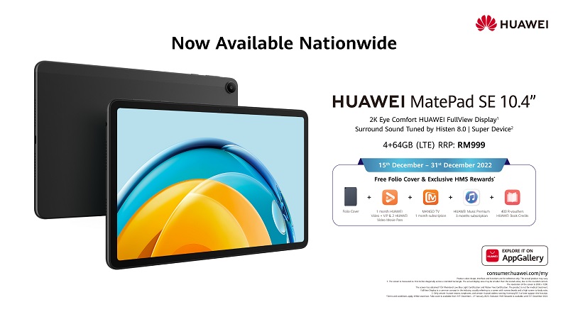 HUAWEI MatePad SE 10.4 LTE