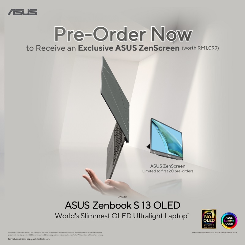 ASUS Zenbook S 13 OLED Pre-order