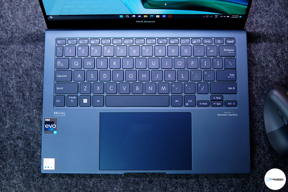 ASUS Zenbook S 13 OLED Keyboard & Trackpad