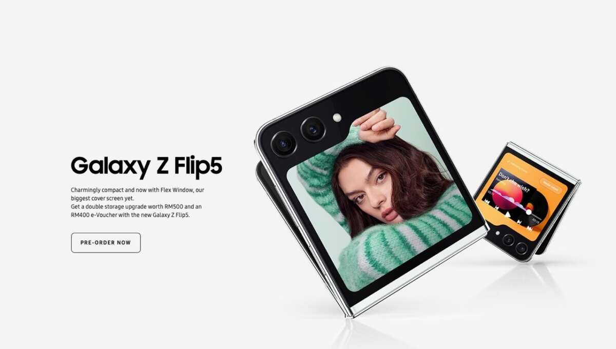 Samsung Galaxy Z Flip5 5G Promo