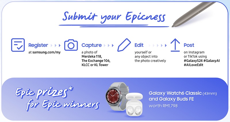 Samsung Galaxy S24 Contest